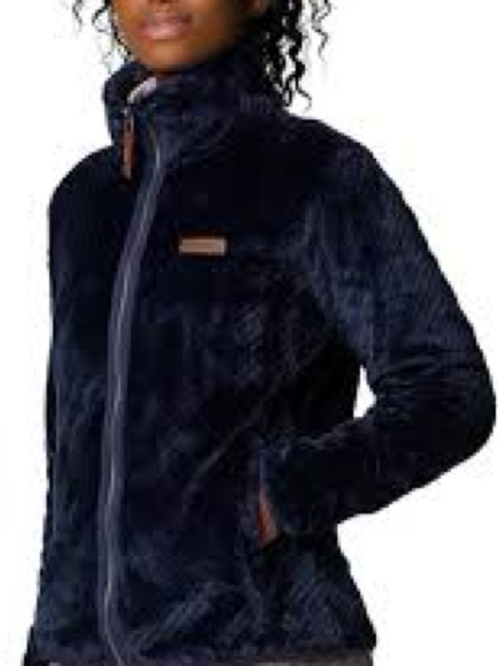Columbia Navy Plushy Fireside II Sherpa Jacket